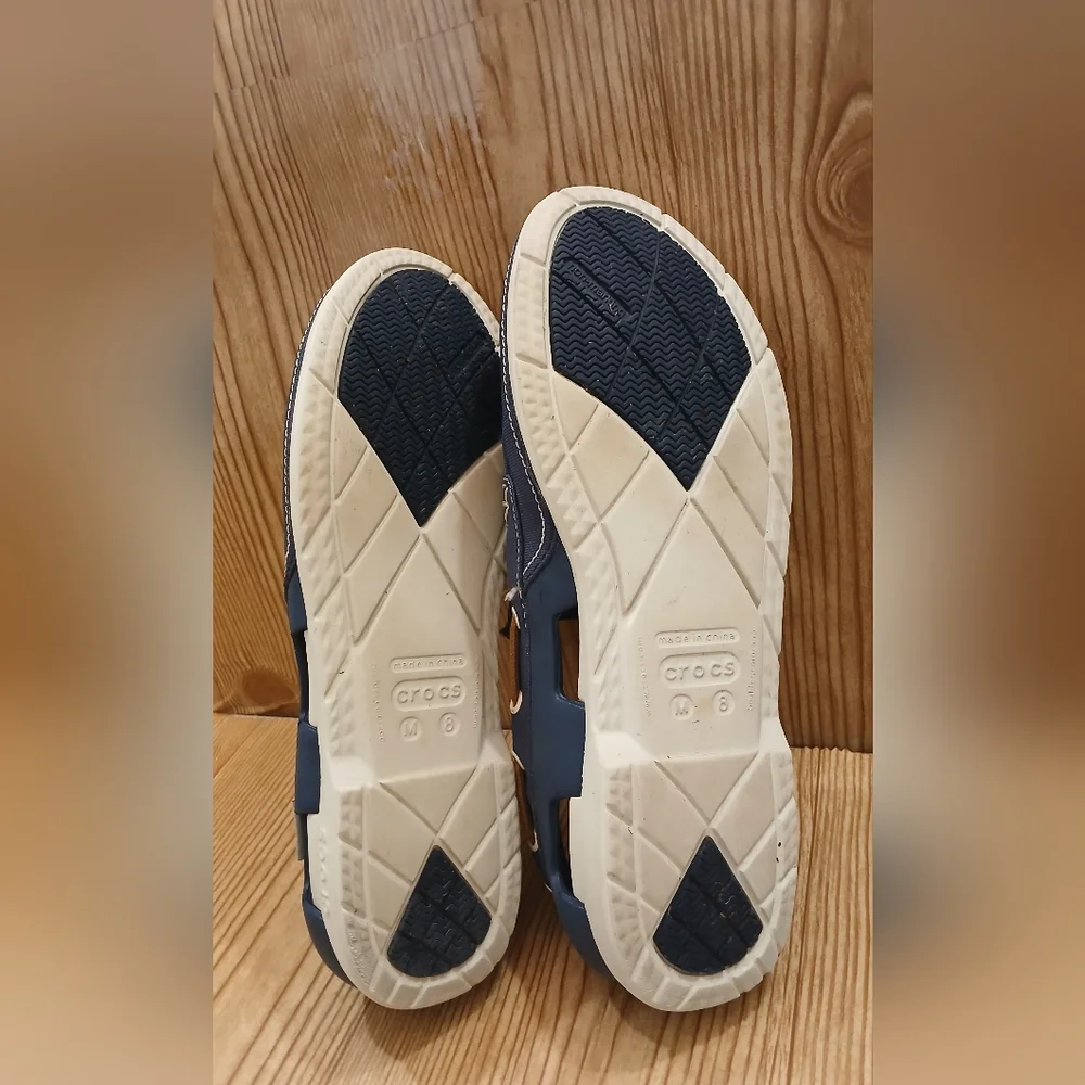 Crocs Men's Blue Casual Loafers - Picture 8 of 16